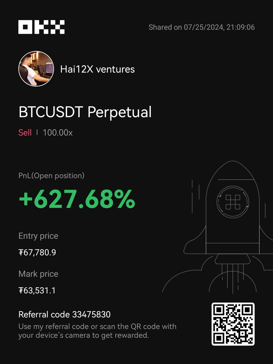 Lệnh short #BTC lời 1 mớ nhưng mà tổng tk lại âm. :))

Thị trường khốc liệt thật. #Altcoin ko có cửa hồi :))

Thôi lại nằm thở chờ 50k 4xx múc nốt altcoin rồi ngủ đông