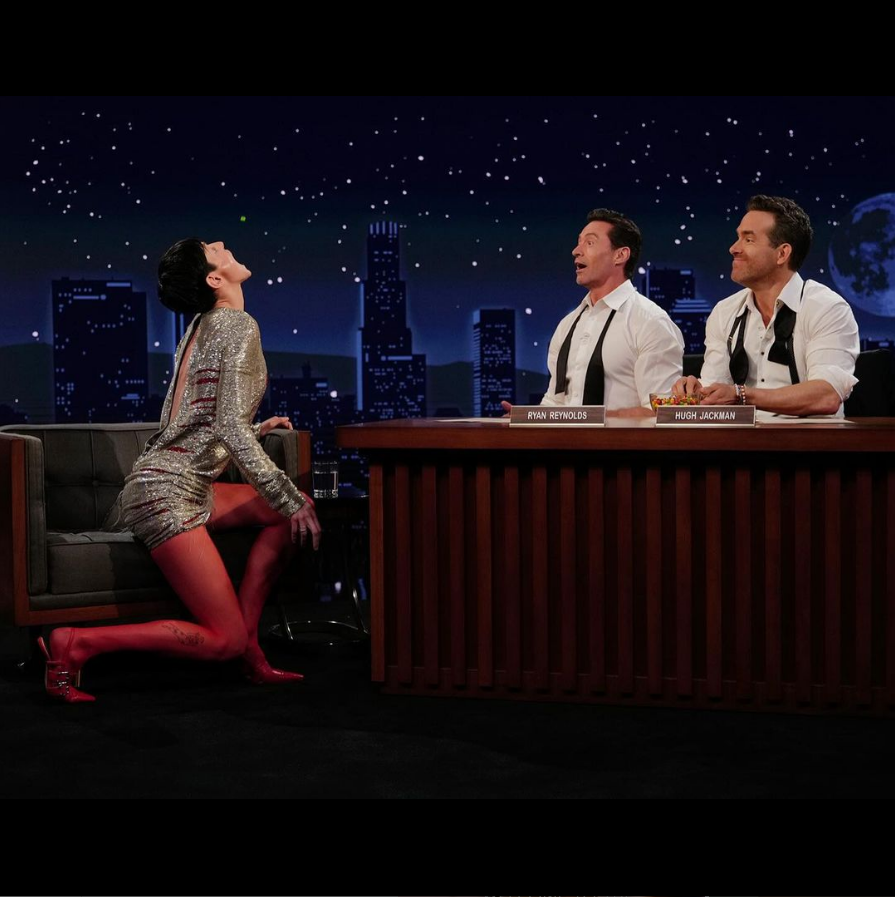 Insight Management & Production (@insightm_p) on Twitter photo #EmmaCorrin showing off their party trick last night on <a href="/JimmyKimmelLive/">Jimmy Kimmel Live</a>! 💫
#DeadpoolandWolverine out everywhere tomorrow! #EmmaCorrin showing off their party trick last night on <a href="/JimmyKimmelLive/">Jimmy Kimmel Live</a>! 💫
#DeadpoolandWolverine out everywhere tomorrow!