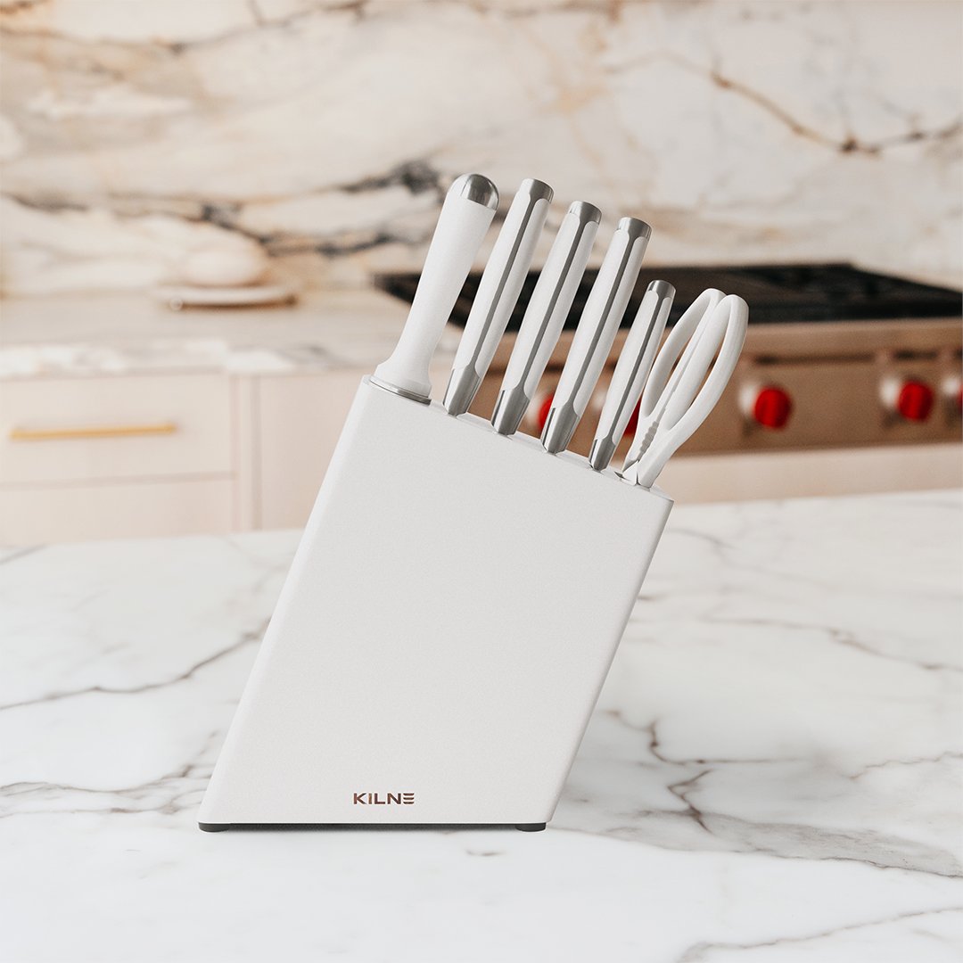 Back in stock! Our beloved, best-selling Knife Set is available now in our most popular colour, Sugar. Run, don’t walk, to get yours before it sells out again! 🏃