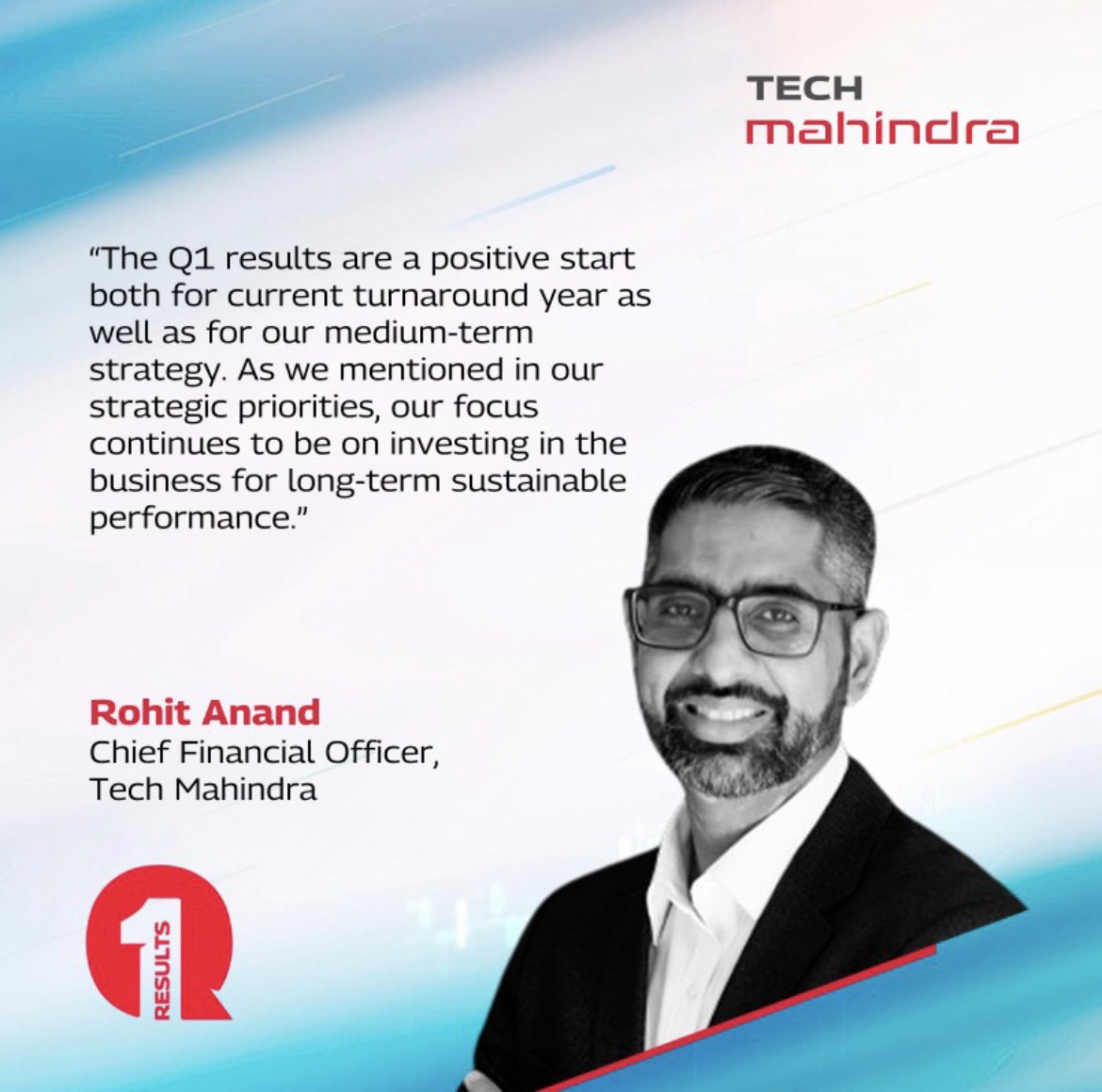 tech_mahindra's tweet image. Here&apos;s what our CEO &amp;amp; MD - @mohitjoshi74, and CFO - Rohit Anand, have to say about @Tech_Mahindra&apos;s Q1 FY&apos;25 results.

Know More: techmahindra.com/insights/press…

#TechMResults #ScaleAtSpeed