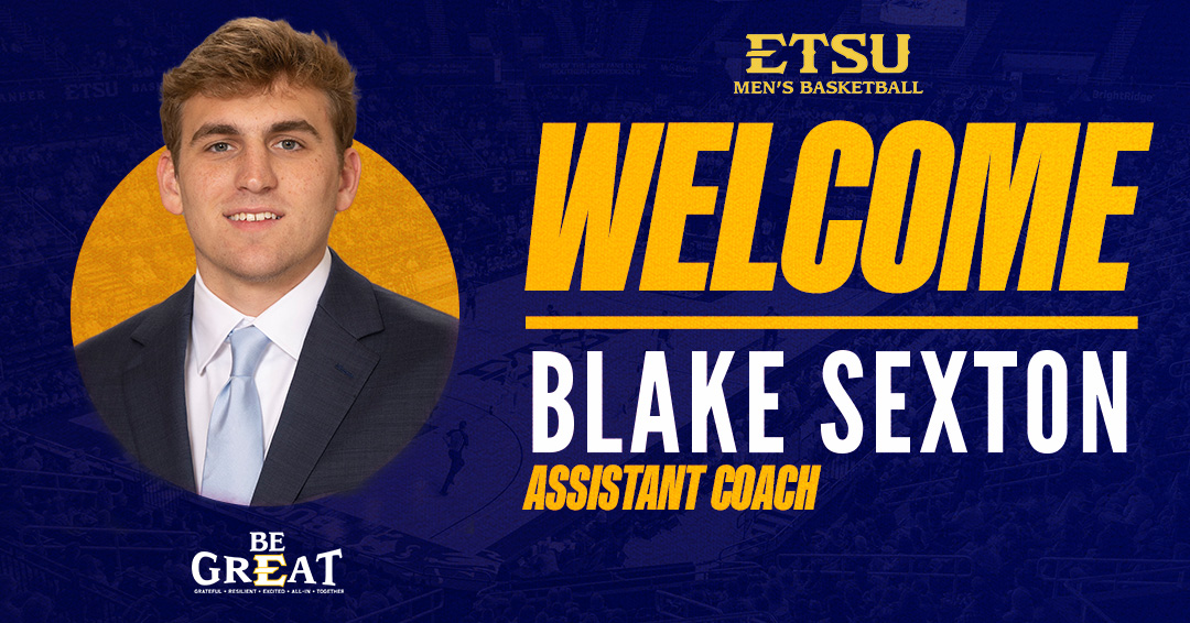 ETSU_MBB's tweet image. 𝙒𝙚𝙡𝙘𝙤𝙢𝙚 𝙩𝙤 𝙩𝙝𝙚 𝘽𝙪𝙘𝙘𝙖𝙣𝙚𝙚𝙧 𝙁𝙖𝙢𝙞𝙡𝙮!

Blake Sexton has joined the staff as an assistant coach❗️

🔗 etsubucs.com/news/2024/7/25…

#AllHandsOnDeck | #BeGreat