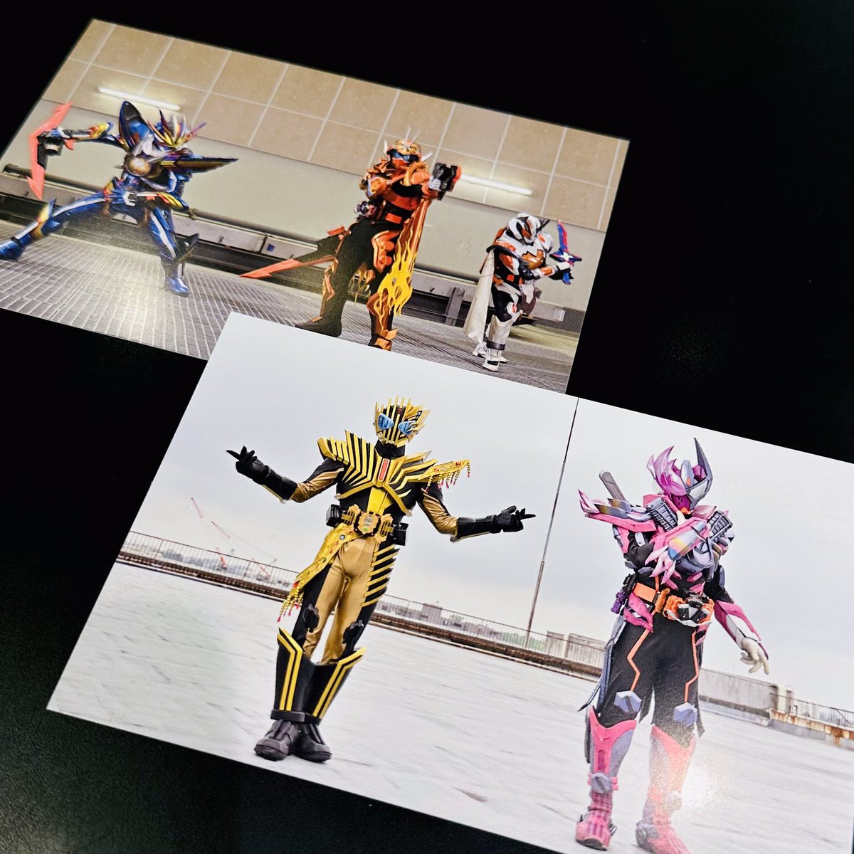 『大洗凱旋特上爆音上映会』入場者プレゼント缶バッジとポストカードセット 大洗凱旋特上爆音上映会』入場者プレゼント缶バッジとポストカード