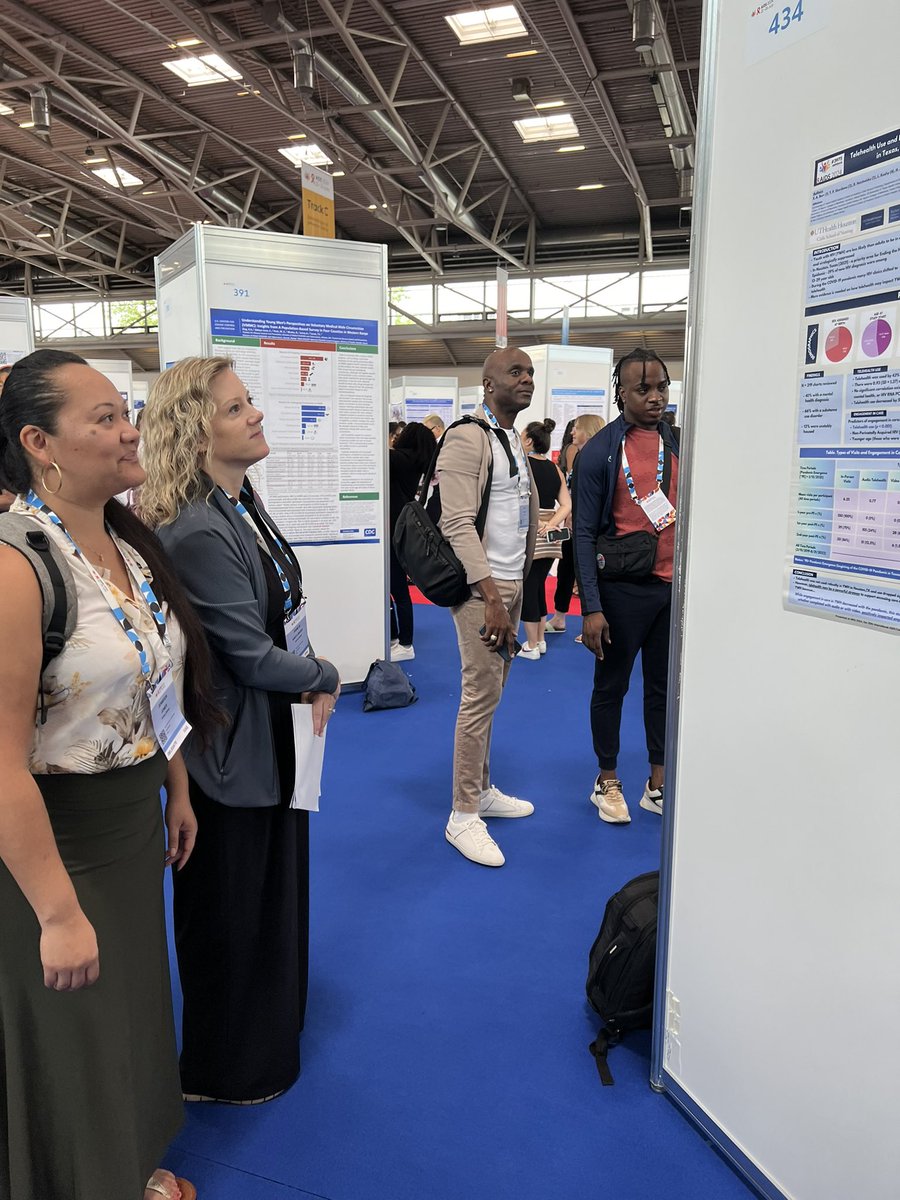 Emily Barr, PhD, PNP, CNM, FACNM, FAAN (@emmybarr) on Twitter photo Here is my poster at #AIDS2024 #IAS in Munich, Germany. We found, in Houston, TX, youth with HIV who were younger, had non-perinatally acquired HIV, and who used telehealth were more engaged in care (more consistent visits and viral loads). <a href="/TexasDCFAR/">Texas Developmental Center for AIDS Research</a> <a href="/ANACnurses/">Association of Nurses in AIDS Care</a> <a href="/CizikNursing/">Cizik School of Nursing at UTHealth Houston</a> Here is my poster at #AIDS2024 #IAS in Munich, Germany. We found, in Houston, TX, youth with HIV who were younger, had non-perinatally acquired HIV, and who used telehealth were more engaged in care (more consistent visits and viral loads). <a href="/TexasDCFAR/">Texas Developmental Center for AIDS Research</a> <a href="/ANACnurses/">Association of Nurses in AIDS Care</a> <a href="/CizikNursing/">Cizik School of Nursing at UTHealth Houston</a>