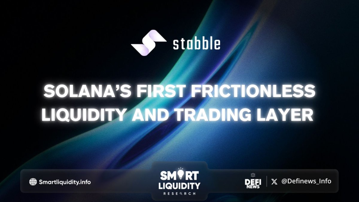 Definews_Info's tweet image. 💎 @stabbleorg is a decentralized exchange on @Solana using the @Uniswap AMM conversion function

💎 #stabble provides a seamless experience for traders and liquidity providers

🧿 Points Booster is now available on @MagicEden 
🧿 Powered by $STB token
🧿 Trade with minimal price