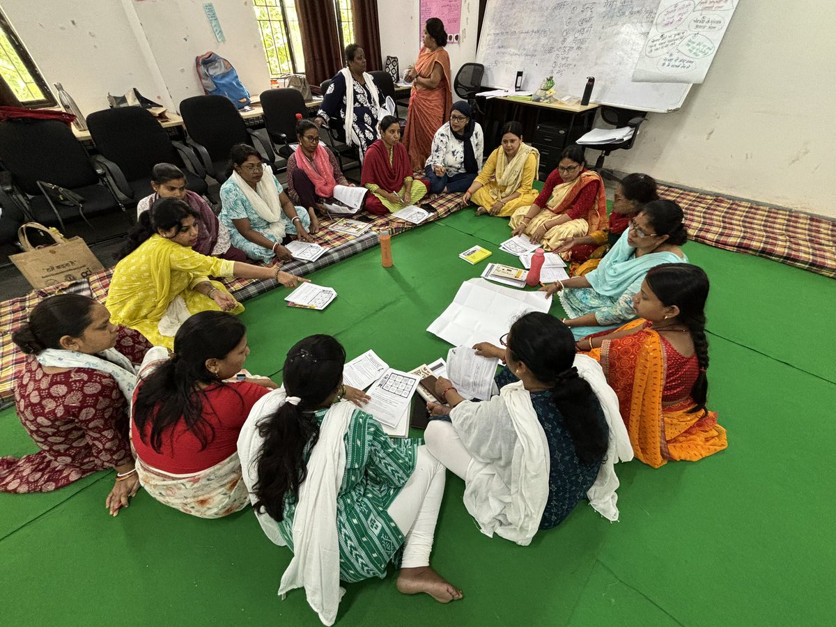 What an inspiring week.!! Just wrapped up an amazing residential ToT of #KGBV &amp; #JBAV teachers on #CareerCounselling  under Project #Humeinbadhnahai .
#CareerGoals 
#education 
#CareerGrowth
