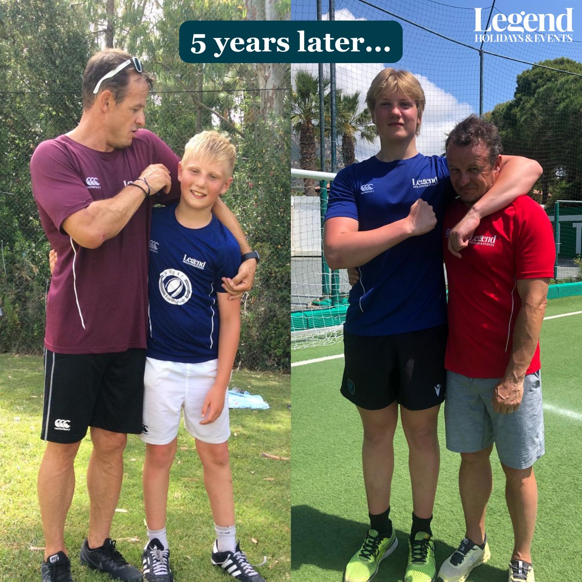Legend (@ourlegenduk) on Twitter photo What a difference 5 years can make, hey <a href="/iamaustinhealey/">Austin Healey</a>? ๐
We love these comparison pictures from one of our Legend regulars Matthew when he was 10 and 15 with Austin at our ๐ camps at <a href="/Forte_Village/">Forte Village Resort</a> ๐ฎ๐น What a difference 5 years can make, hey <a href="/iamaustinhealey/">Austin Healey</a>? ๐
We love these comparison pictures from one of our Legend regulars Matthew when he was 10 and 15 with Austin at our ๐ camps at <a href="/Forte_Village/">Forte Village Resort</a> ๐ฎ๐น