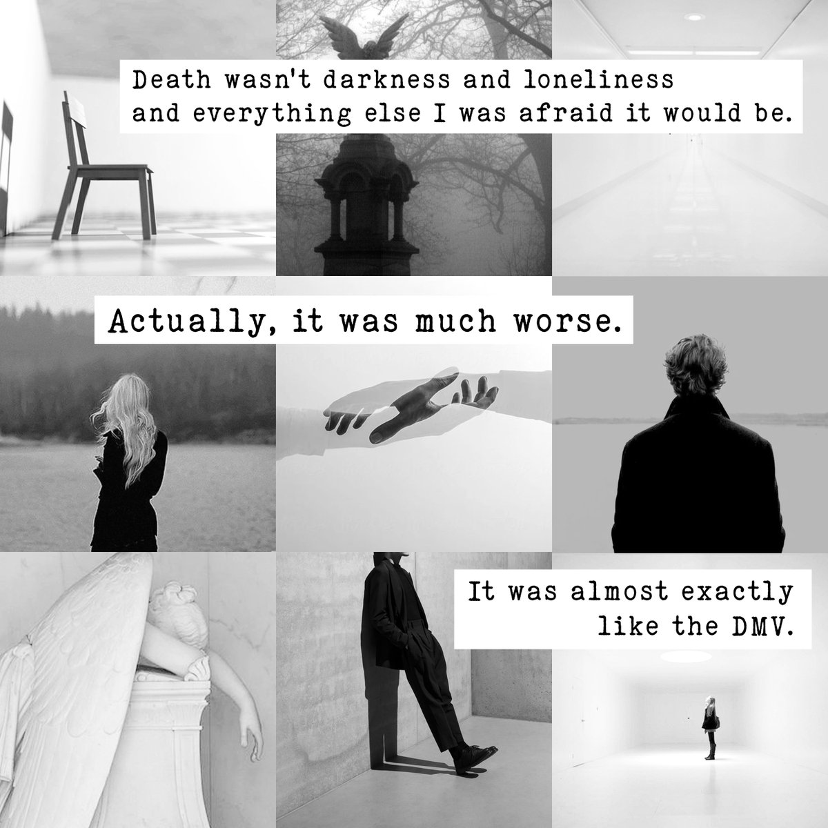 After a reaper prematurely collects Rozz’s soul, the pair must work together to dodge gods (and receptionists) to get her home.  

If they succeed, they never see each other again. If they fail, they face the permanent destruction of their souls.

 #SmallPitch #NA #NVL #PR