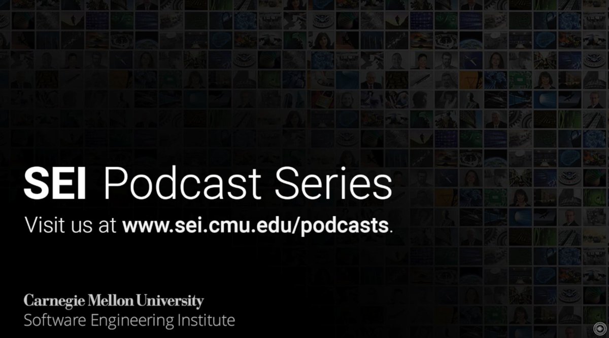 SEI_CMU's tweet photo. In our latest podcast, Anandi Hira, a data scientist, and William R. Nichols, an initiative lead for Software Engineering Measurement and Analysis, introduce #CapabilityBasedPlanning and its use and application in #SoftwareAcquisition -
https://t.co/F9q8im2hVC https://t.co/R2jmk4x6sR