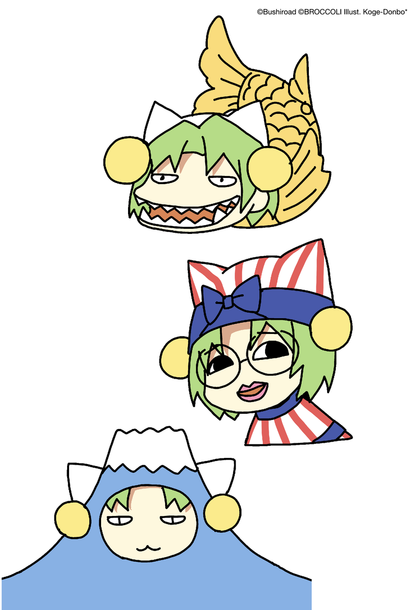 「それに引き換え、でじこのミニキャラ絵はくせつよなので何に使ったか大体分かる。これ」|こげどんぼ*💮育児中のイラスト