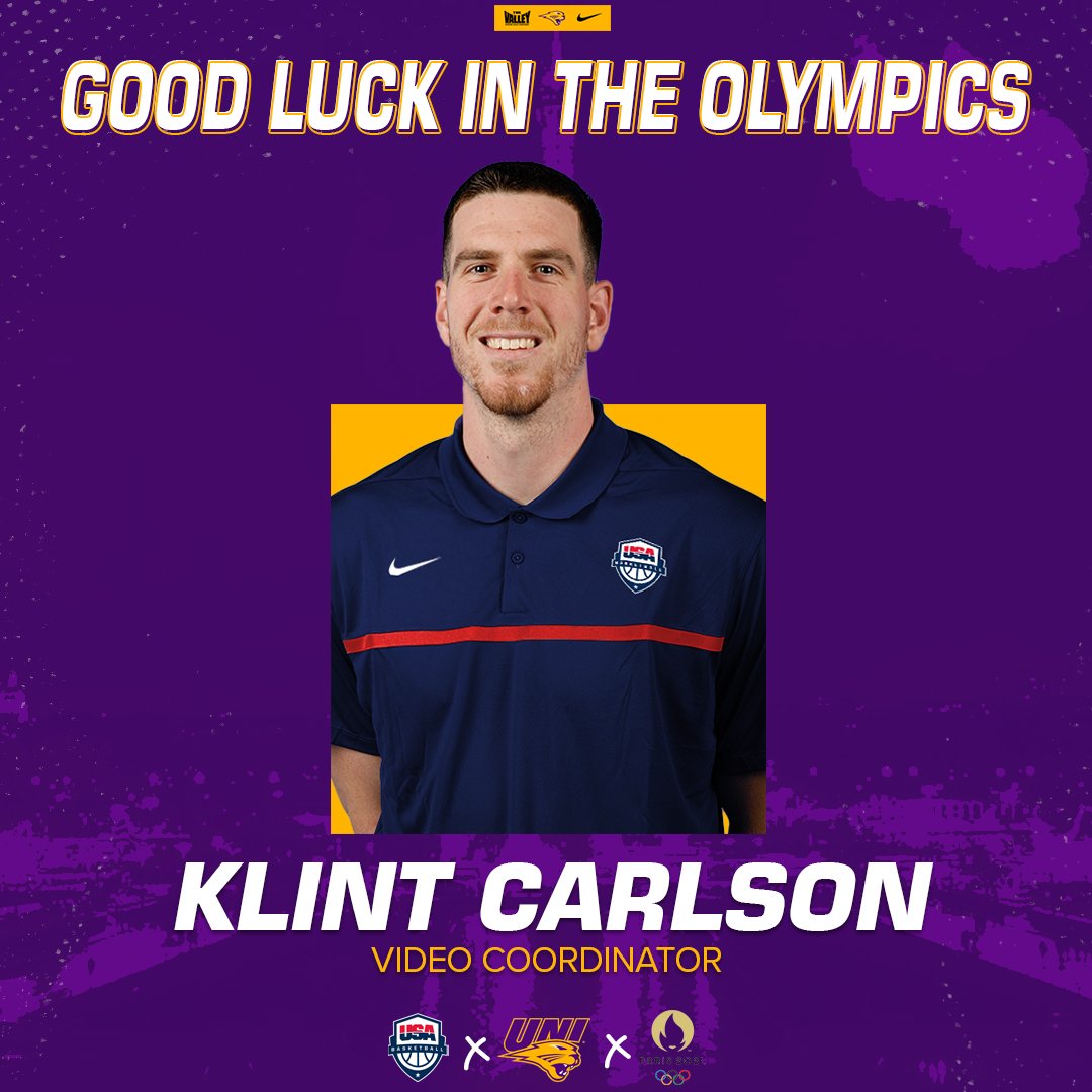UNI Basketball (@unimbb) on Twitter photo ๐๐๐๐ ๐ฎ๐ป๐ผ๐๐ต๐ฒ๐ฟ ๐ฟ๐ฒ๐ฎ๐๐ผ๐ป ๐๐ผ ๐ฐ๐ต๐ฒ๐ฒ๐ฟ ๐ณ๐ผ๐ฟ ๐ง๐ฒ๐ฎ๐บ ๐จ๐ฆ๐! ๐บ๐ธ
Wishing the best to former Panther Klint Carlson and <a href="/usabasketball/">USA Basketball</a> in Paris!
๐ฐ bit.ly/3zVPi8l
#EverLoyal #1UNI #Family #TeamUSA #Paris2024 ๐๐๐๐ ๐ฎ๐ป๐ผ๐๐ต๐ฒ๐ฟ ๐ฟ๐ฒ๐ฎ๐๐ผ๐ป ๐๐ผ ๐ฐ๐ต๐ฒ๐ฒ๐ฟ ๐ณ๐ผ๐ฟ ๐ง๐ฒ๐ฎ๐บ ๐จ๐ฆ๐! ๐บ๐ธ
Wishing the best to former Panther Klint Carlson and <a href="/usabasketball/">USA Basketball</a> in Paris!
๐ฐ bit.ly/3zVPi8l
#EverLoyal #1UNI #Family #TeamUSA #Paris2024