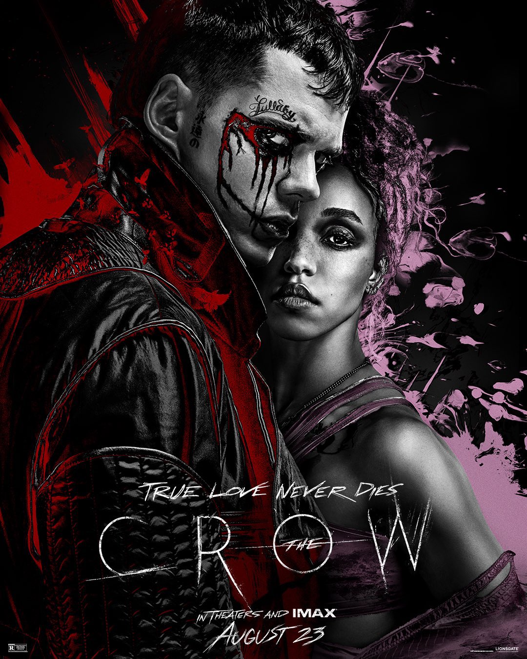 Creatieve poster van The Crow 2024
