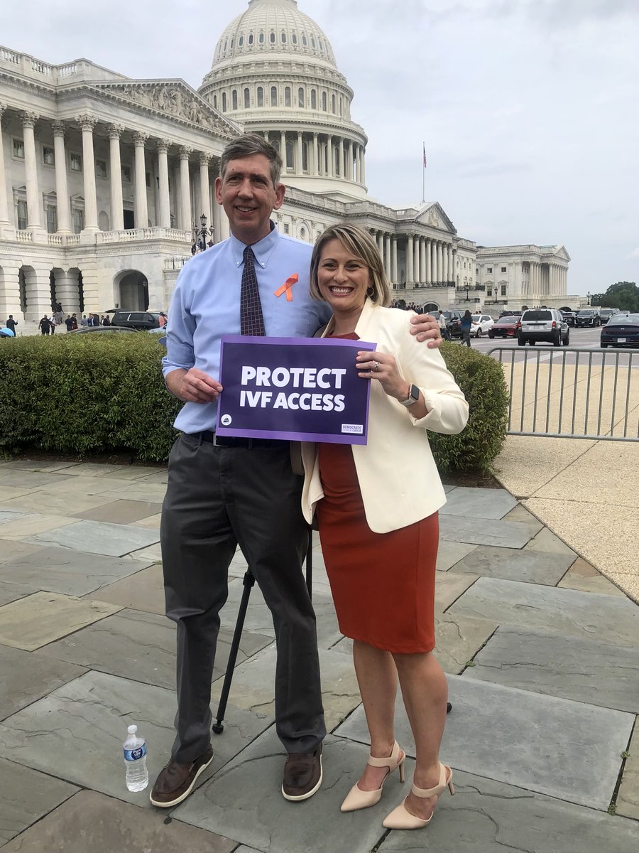 ASRM_org's tweet photo. ASRM commemorated World IVF Day today by doing what we do best – advocating for improvements in IVF policy and access. We are grateful to @RepSusanWild, @ProChoiceCaucus, and @DemWomenCaucus for holding today’s press conference on the proposed House vote on the Right to IVF Act. https://t.co/ht2hIQlBXz