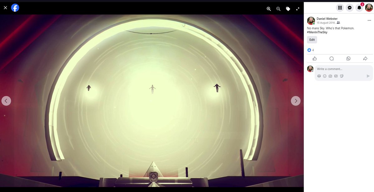 3DWebster's tweet photo. 2016: No Man's Sky Find a cool thing
2024: No Man's Sky Find a cool thing again https://t.co/toDHJO6ooe