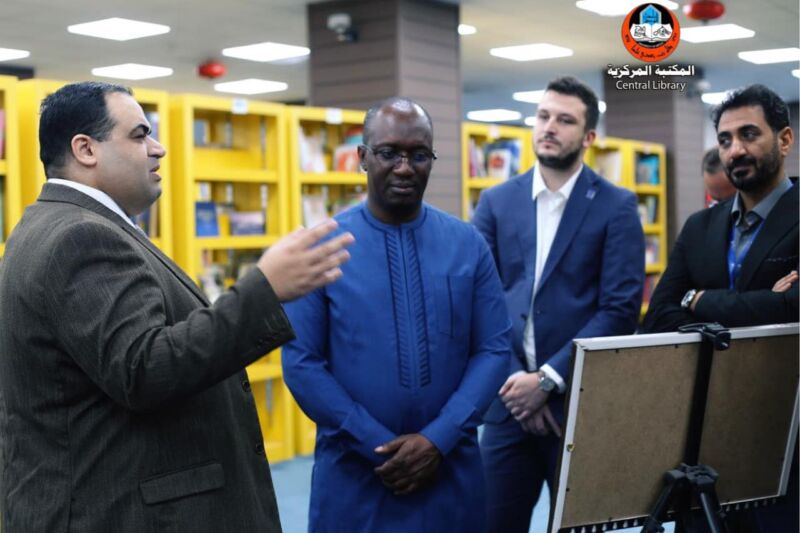 Central Library - University of Mosul (@cl_uom) on Twitter photo UNDP Team Visits the Central Library
uomosul.edu.iq/en/libcentral/…
<a href="/UniversityofMos/">جامعة الموصل University of Mosul</a> <a href="/cl_uom/">Central Library - University of Mosul</a> <a href="/4sayf/">Sayf</a> <a href="/UN/">United Nations</a> <a href="/undpiniraq/">UNDP Iraq</a> <a href="/UNDP/">UN Development</a> <a href="/UNDPArabic/">البرنامج الإنمائي</a> #library #libraries #mosul #Iraq #Awareness #KNOWLEDGE #services #undp UNDP Team Visits the Central Library
uomosul.edu.iq/en/libcentral/…
<a href="/UniversityofMos/">جامعة الموصل University of Mosul</a> <a href="/cl_uom/">Central Library - University of Mosul</a> <a href="/4sayf/">Sayf</a> <a href="/UN/">United Nations</a> <a href="/undpiniraq/">UNDP Iraq</a> <a href="/UNDP/">UN Development</a> <a href="/UNDPArabic/">البرنامج الإنمائي</a> #library #libraries #mosul #Iraq #Awareness #KNOWLEDGE #services #undp
