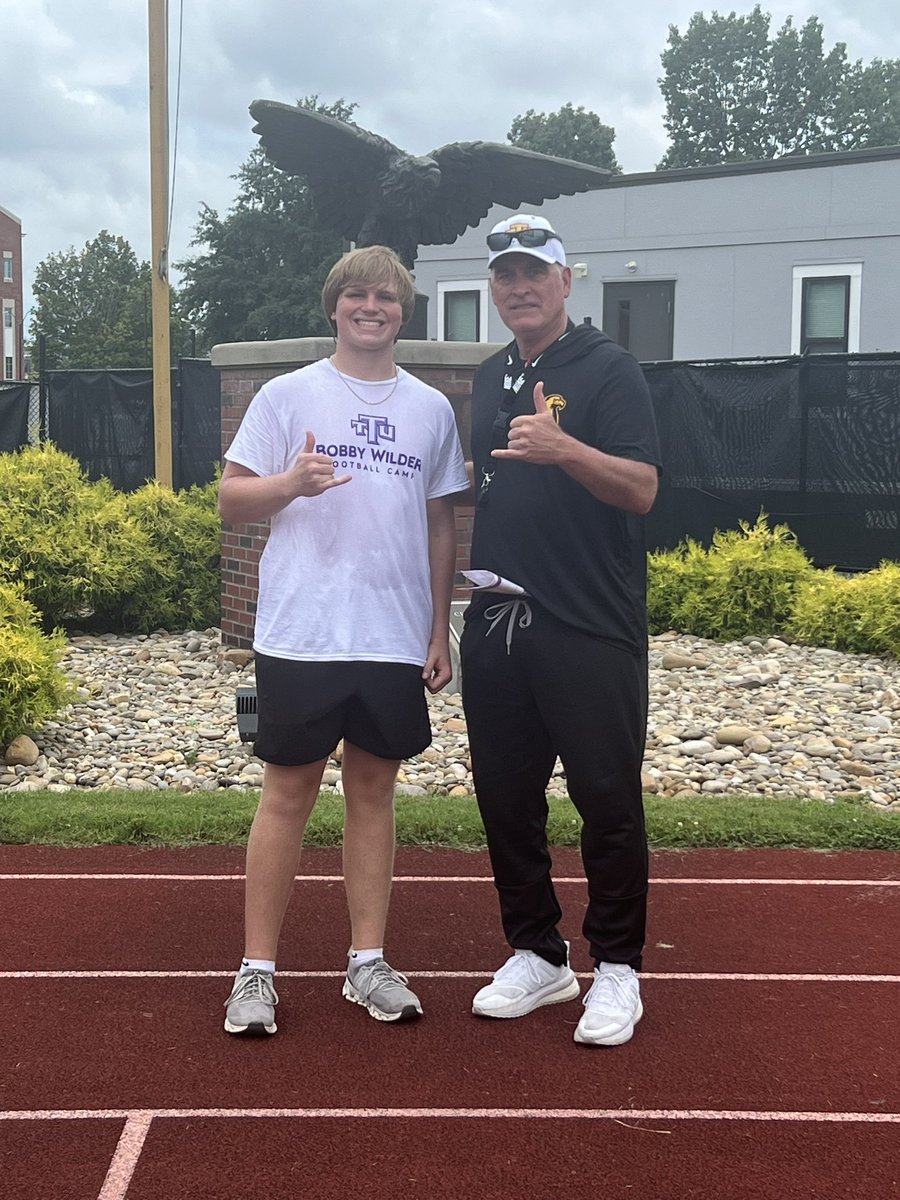 Cooper Jones (@cooperj0550) on Twitter photo Had a great camp at Tennessee Tech!
<a href="/TNTechFootball/">TTU Football</a>
@OSfootballCats
<a href="/tdharper77/">Tyler Harper</a>
<a href="/CoachWilder353/">Bobby Wilder</a>
<a href="/coachgregjones/">Greg Jones</a>
#classof2026 Had a great camp at Tennessee Tech!
<a href="/TNTechFootball/">TTU Football</a>
@OSfootballCats
<a href="/tdharper77/">Tyler Harper</a>
<a href="/CoachWilder353/">Bobby Wilder</a>
<a href="/coachgregjones/">Greg Jones</a>
#classof2026