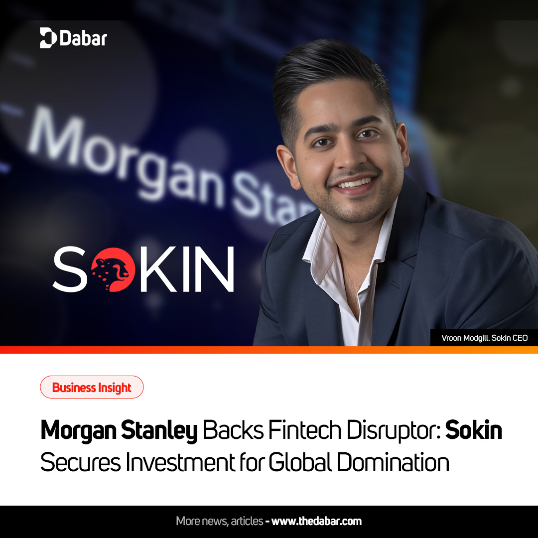 Sokin, the UK payments neobank, has received a significant investment from Morgan Stanley Expansion Capital. 

This partnership will help Sokin simplify global payments for businesses, supporting transactions in 100+ currencies. 

Learn more at thedabar.com/blog/1169

#Fintech