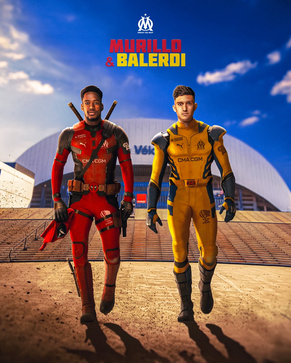𝗠𝗮𝗿𝘃𝗲𝗹𝗹𝗶𝗻𝗴 𝗮𝘁 𝘁𝗵𝗶𝘀 𝘀𝘂𝗽𝗲𝗿 𝗱𝘂𝗼 🇵🇦🇦🇷🤩

Our very own #DeadpoolandWolverine ⚔️🔵⚪️