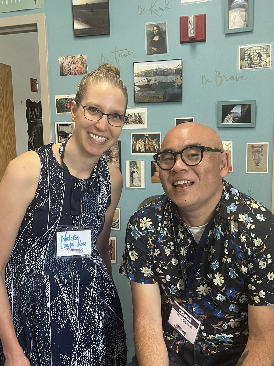 unshush's tweet image. I’m delighted to learn from authors and illustrators at Anderson’s LITapalooza at NVHS @ Indian Prairie SD #204. I can’t wait to share these stories with my students! #FutureReady204