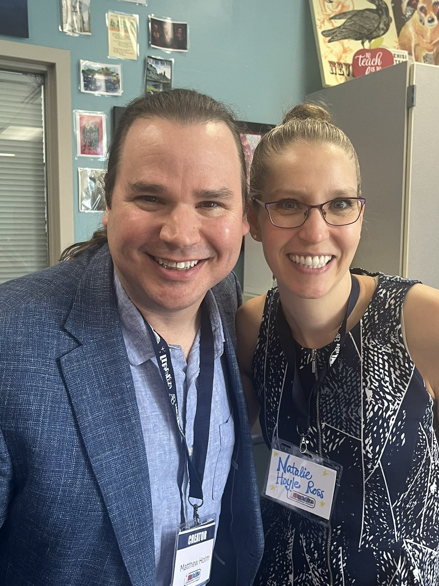 unshush's tweet image. I’m delighted to learn from authors and illustrators at Anderson’s LITapalooza at NVHS @ Indian Prairie SD #204. I can’t wait to share these stories with my students! #FutureReady204