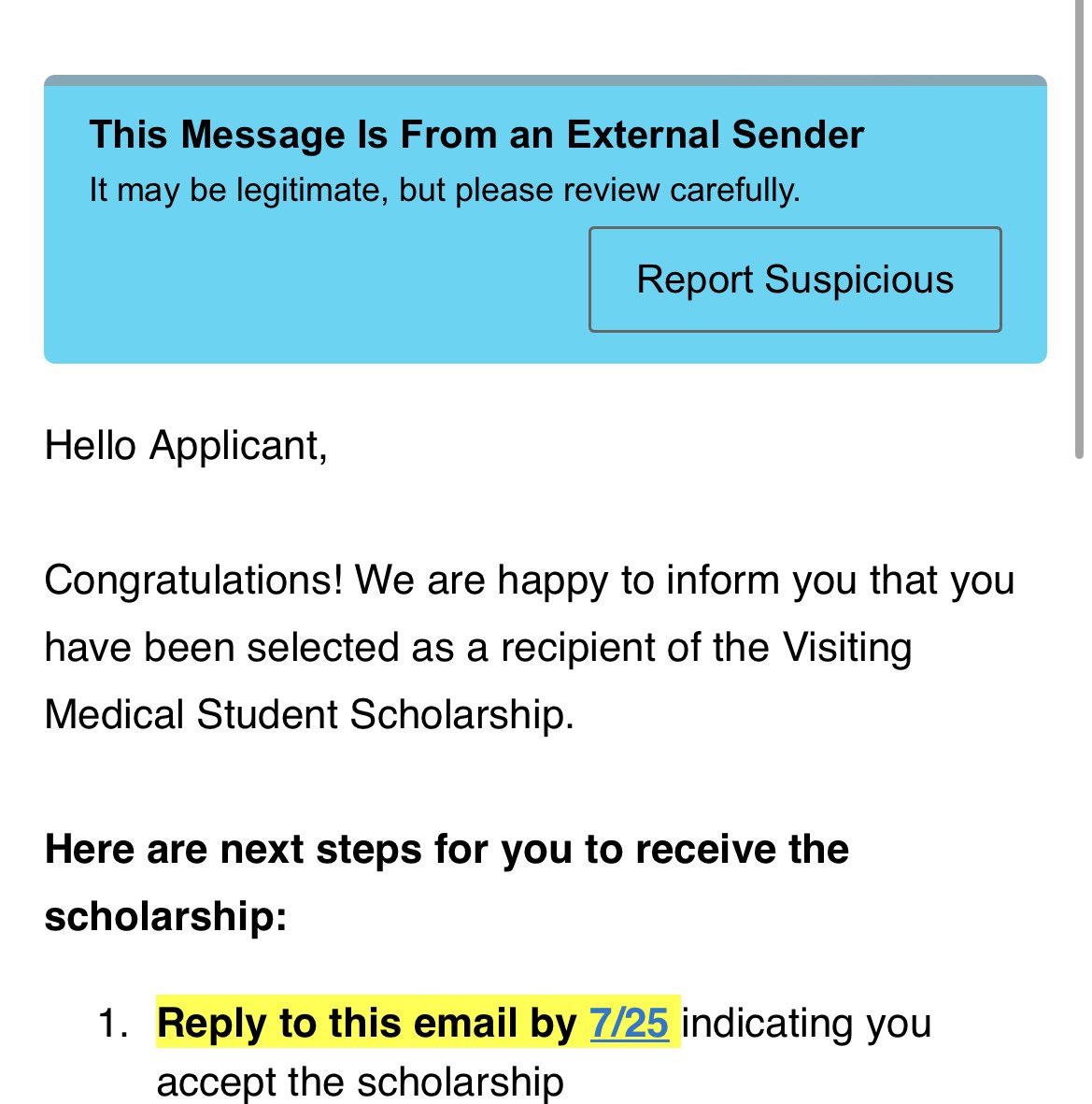 Thank you AAN for the support!! Feeling so grateful! Can't wait to complete my away rotations 🧠
