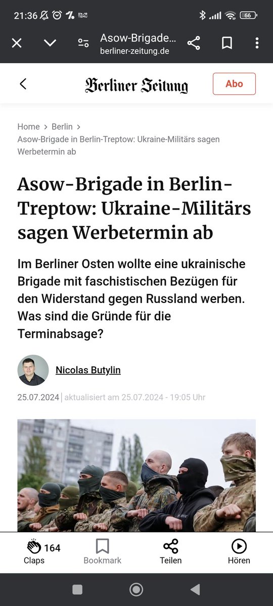mit faschistischen Bezügen?.
Wo sind die AfD Hasser, die immer für die #Ukraine schreien?
