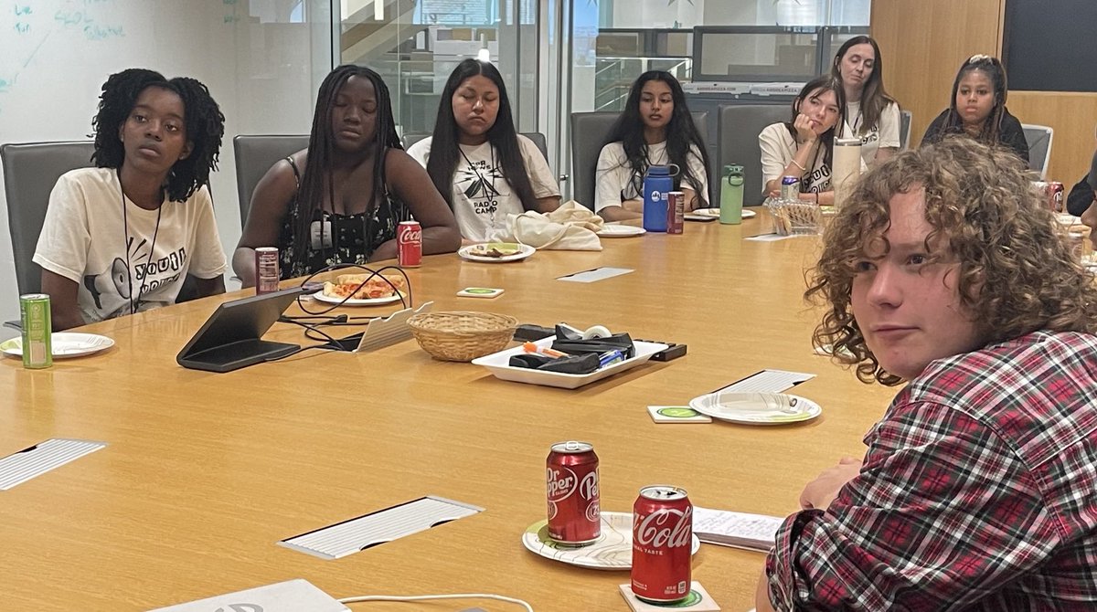 Excited to have ⁦<a href="/ThreeSixtyMN/">ThreeSixty Journalism</a>⁩ students at the ⁦⁦<a href="/StarTribune/">The Minnesota Star Tribune</a>⁩ today. I always say these young people are the future of our industry!