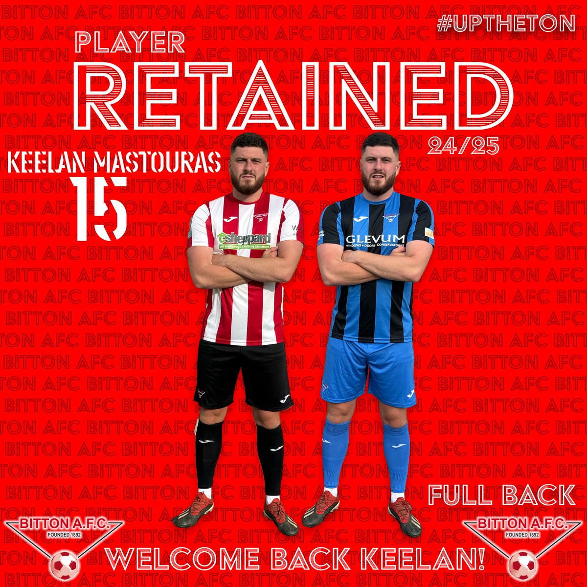 BittonAFC's tweet image. 🅁🄴🅃🄰🄸🄽🄴🄳

Welcome back to the TON 𝕂𝔼𝔼𝕃𝔸ℕ 🔴⚫️

We look forward to this man stepping back in the changing room! Injury free 🤩

Great understanding of the game &amp;amp; an even better character 🙌

Welcome Back to the TON 𝕂𝔼𝔼𝕃𝔸ℕ 𝕄𝔸𝕊𝕋𝕆𝕌ℝ𝔸𝕊

#UPTHETON🔴⚫️