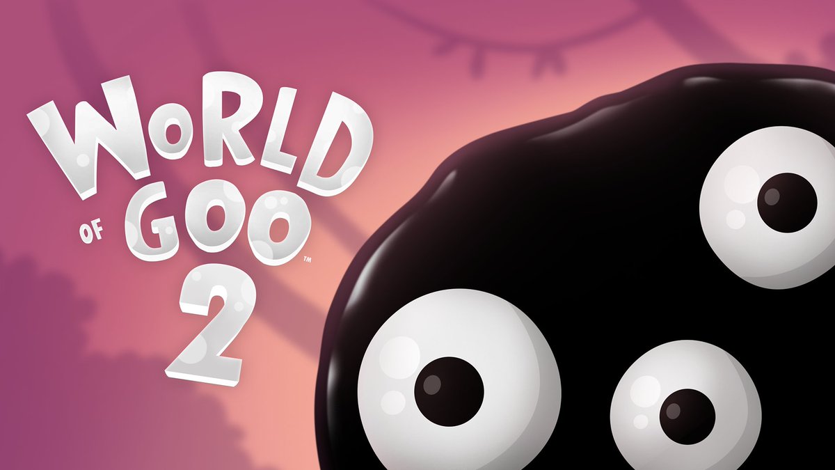 We're only 8 DAYS AWAY from the World of Goo 2 launch! To celebrate, we've whipped up a big ol’ batch of delicious wallpapers for your personal computer or cellular phone!

tomorrowcorporation.com/posts/feast-yo…

And as a reminder, the New Trailer drops tomorrow at 11am PST!