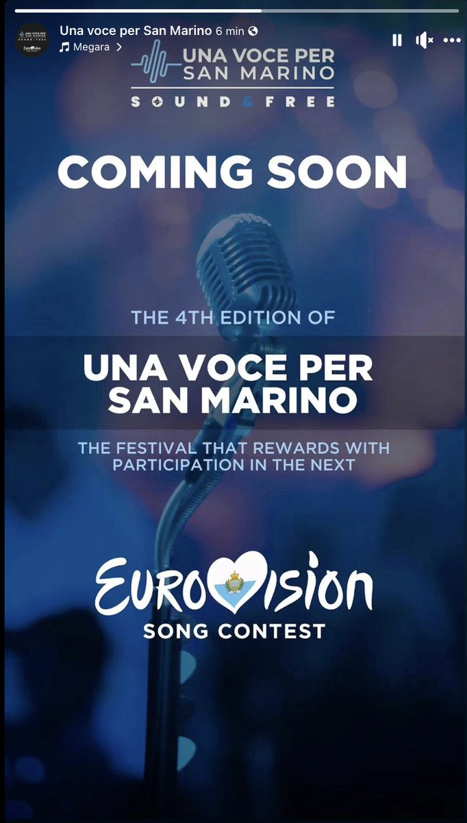 🇸🇲 SMRTV has confirmed that the upcoming fourth edition of Una Voce per San Marino will select its #Eurovision 2025 entrant.

[📸 unavocepersanmarino]