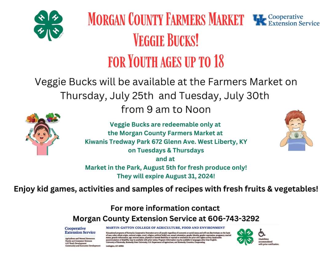 realappalachian's tweet photo. Veggie Bucks was a big hit today! 49 kids came, tried a new recipe, and enjoyed a physical challenge. It's one of my favorite things about my job. Visit us again Tuesday for the final round of Veggie Bucks! If you came the first time kids, you can come back! https://t.co/EzN02EhTLd