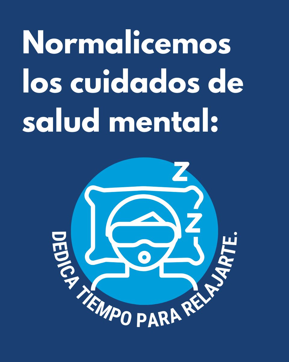 ONU_es's tweet photo. Cuidar nuestra salud mental es clave para nuestro bienestar.

Debemos priorizar el auto cuidado para hacer frente a los altibajos de la vida.

Normalicemos los cuidados de la salud mental. https://t.co/jAbFoesTBM