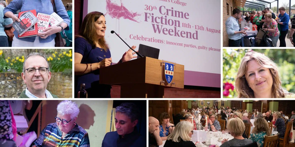 Sarah Hilary (@sarah_hilary) on Twitter photo 2 weeks until <a href="/HildasCrime/">St Hilda's Crime Fiction Weekend</a> with Guest of Honour <a href="/ellygriffiths/">Elly Griffiths</a> & <a href="/MarkBillingham/">Mark Billingham</a> <a href="/RevRichardColes/">Richard Coles</a> <a href="/mserinkelly/">Erin Kelly Has Had Enough of X - see you elsewhere</a> <a href="/KiaAbdullah/">Kia Abdullah</a> <a href="/doug_johnstone/">Doug Johnstone</a> <a href="/SaimaMir/">Saima Mir</a> <a href="/HarrietEvans/">Harriet Evans not really on here now sorry</a> <a href="/LWhitehouse5/">Lucie Whitehouse</a> <a href="/jakelamar/">Jake Lamar</a>
Ticket sales closing soon: rb.gy/d9ai6w
9-11 Aug in Oxford & online
#HCFW24 2 weeks until <a href="/HildasCrime/">St Hilda's Crime Fiction Weekend</a> with Guest of Honour <a href="/ellygriffiths/">Elly Griffiths</a> & <a href="/MarkBillingham/">Mark Billingham</a> <a href="/RevRichardColes/">Richard Coles</a> <a href="/mserinkelly/">Erin Kelly Has Had Enough of X - see you elsewhere</a> <a href="/KiaAbdullah/">Kia Abdullah</a> <a href="/doug_johnstone/">Doug Johnstone</a> <a href="/SaimaMir/">Saima Mir</a> <a href="/HarrietEvans/">Harriet Evans not really on here now sorry</a> <a href="/LWhitehouse5/">Lucie Whitehouse</a> <a href="/jakelamar/">Jake Lamar</a>
Ticket sales closing soon: rb.gy/d9ai6w
9-11 Aug in Oxford & online
#HCFW24