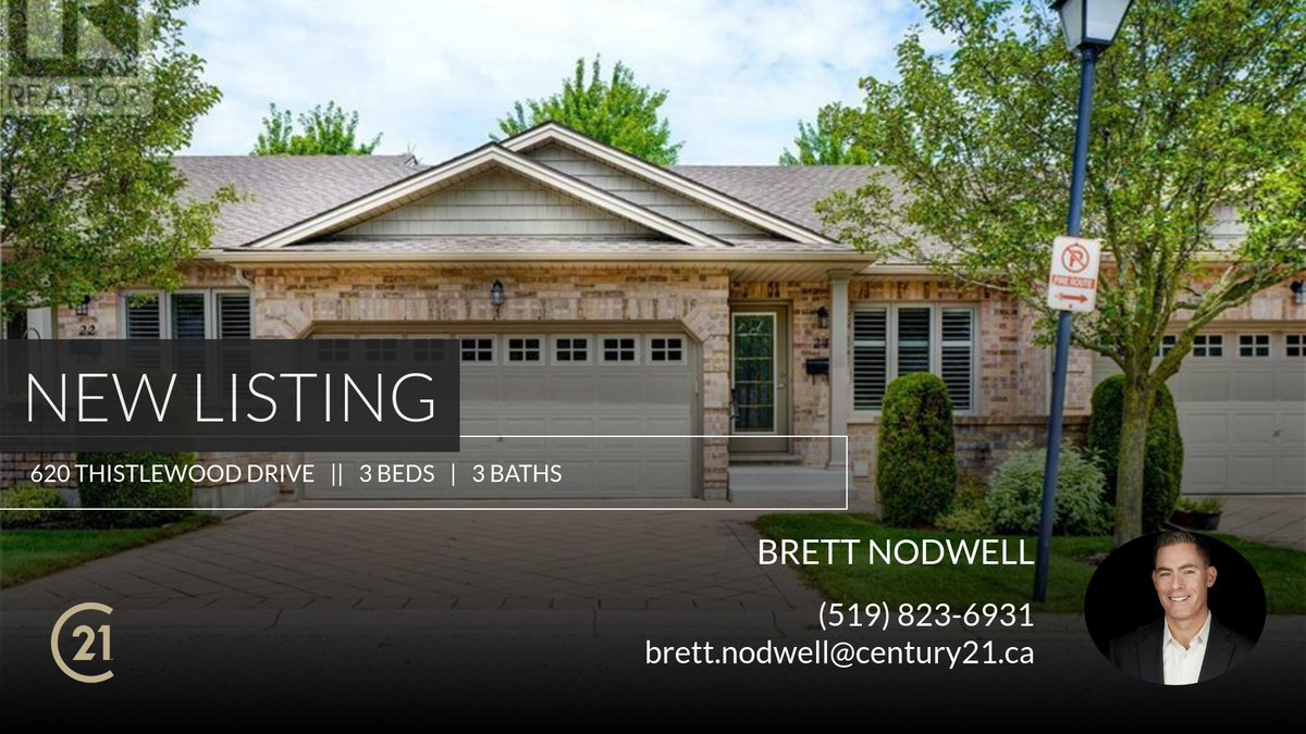 📍 New Listing 📍 Take a look at this fantastic new property that just hit the market located at 620 Thistlewood Drive in London. Reach out here or at (519) 823-6931 for more information

Brett Nodwell, Broker
Century 21 First Cana... homeforsale.at/620_THISTLEWOO…