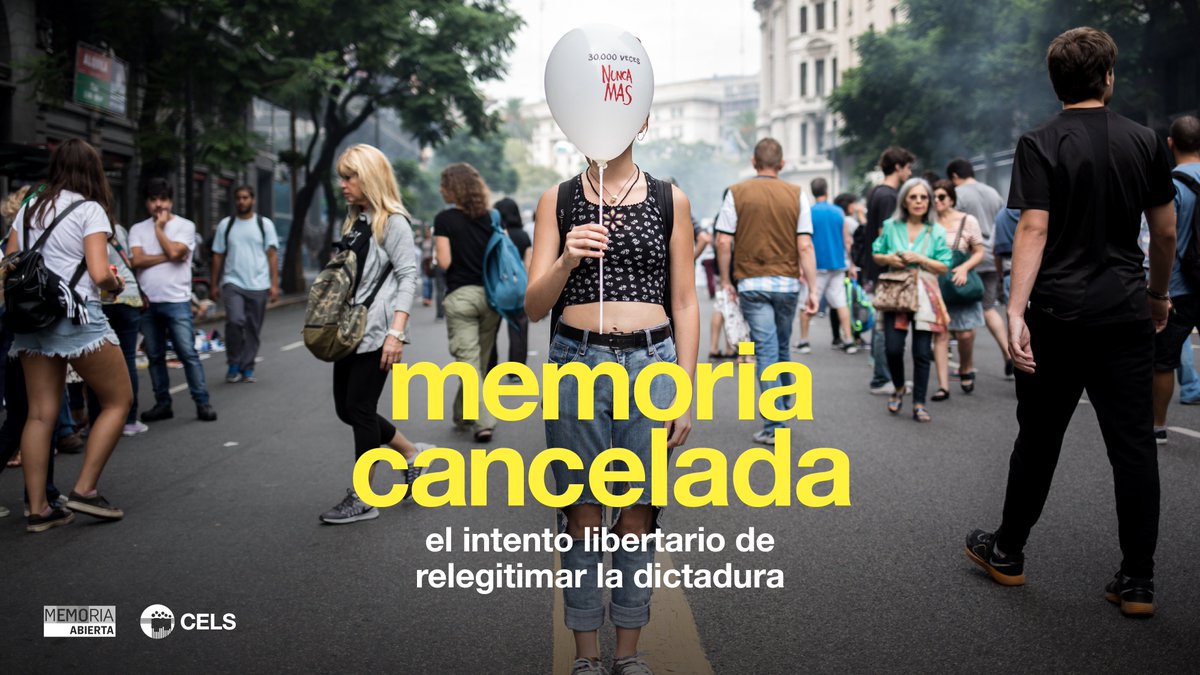 La visita a Astiz y otros represores al penal de Ezeiza es un hito en el intento del gobierno por transformar el balance de la sociedad argentina sobre la dictadura. 🧵

Con <a href="/memoriaabierta/">Memoria Abierta</a> armamos este especial 👉🏻 cels.org.ar/web/wp-content…