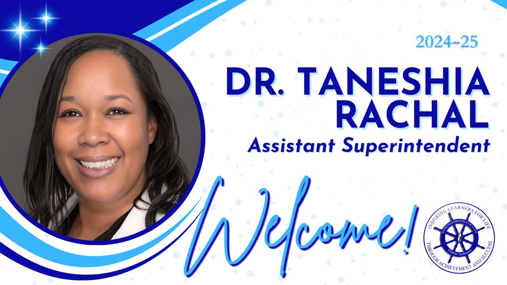 NCPS_VA's tweet photo. Join us in welcoming Dr. Taneshia Rachal as our new Assistant Supt. at NCPS! 🎉 She brings a wealth of experience from Greenville CPS &amp; holds a Doctor of Education from VCU. We're thrilled to have her on board! Welcome, Dr. Rachal! https://t.co/TBlXCOxCqu