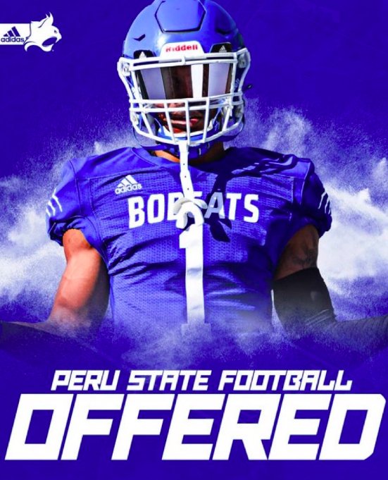 I am blessed to have received an offer from <a href="/PSCFootball/">Peru State Football</a>. Thanks <a href="/CoachHalvorsen/">Wade Halvorsen</a> for this great opportunity!