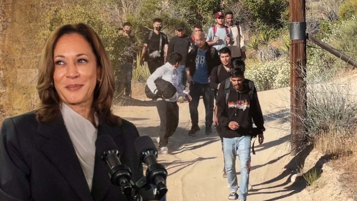 TheMaineWire's tweet photo. Despite the left wing media trying to rewrite history, yes, Kamala Harris was Biden's "Border Czar."

https://t.co/iVSuf935DQ https://t.co/B4gheyEJye