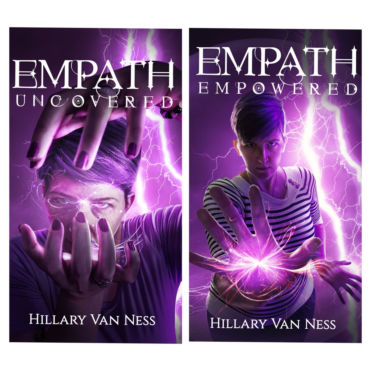 BookEmpath's tweet photo. @lisamariehaden An Empath discovers she has powers and has to deal with those wanting to manipulate and use her power.

Both are available on Amazon in paperback and Kindle versions. https://t.co/expTkTNswl