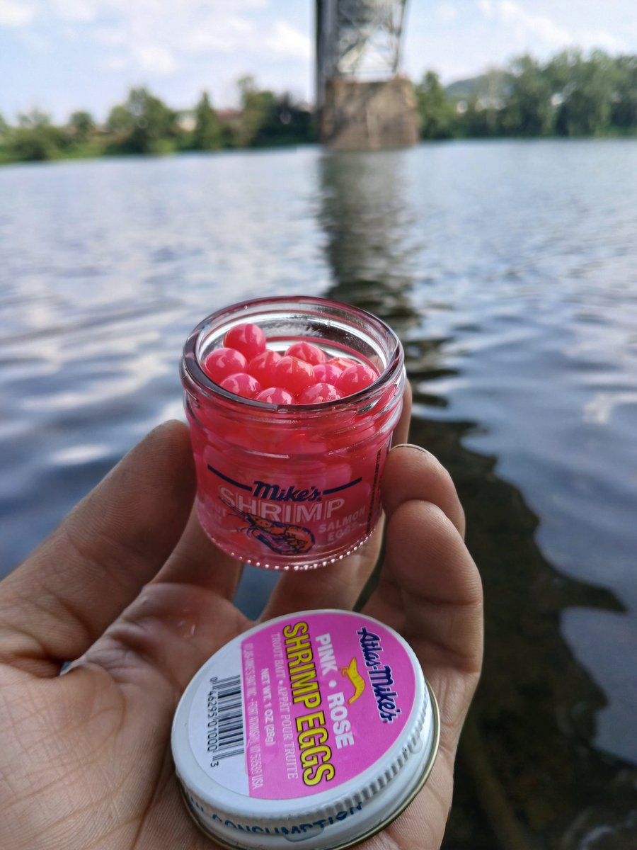 Smelling these is like a madeleine soaked in tea, except its salmon eggs soaked in pink shrimp flavoring.