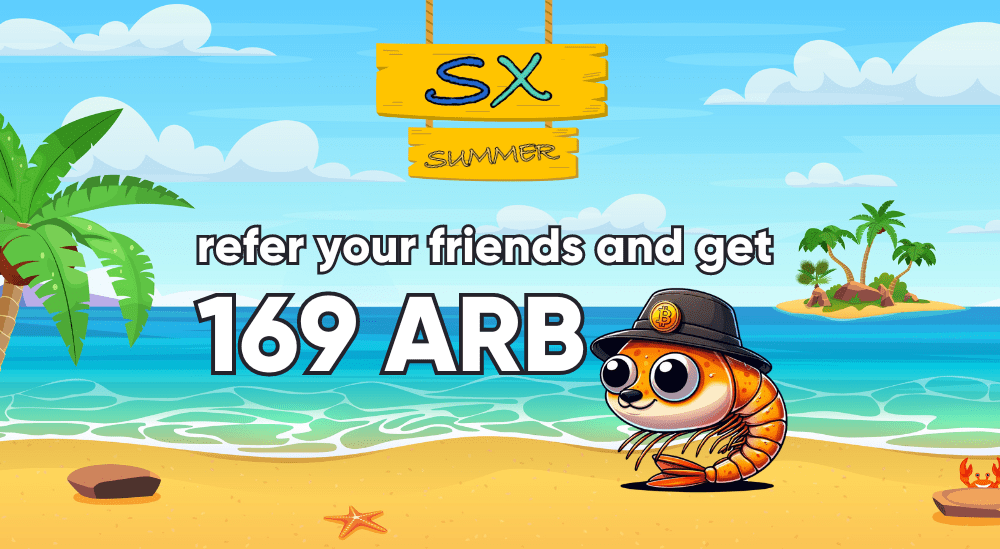 Refer a friend and get 169 $ARB 💰

We're excited to introduce our new referral program! Get your referral link now to earn 169 $ARB for every friend you refer 👀