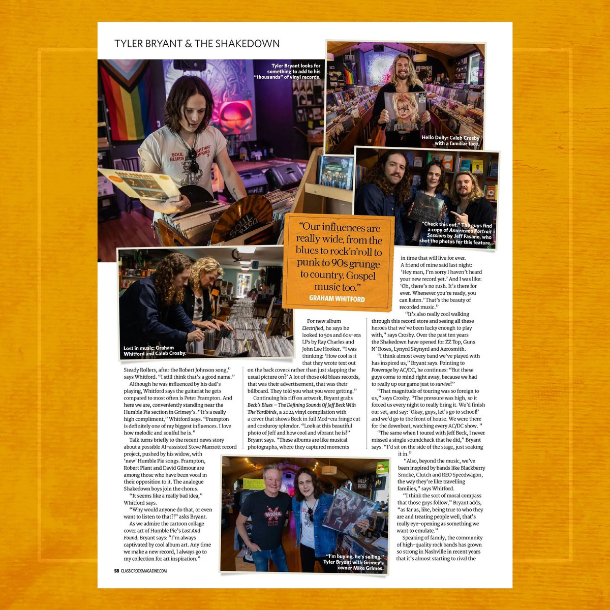 TBSD (@tbshakedown) on Twitter photo Thanks to <a href="/ClassicRockMag/">Classic Rock Magazine</a> for the rad feature in the new August issue. On newsstands now! 🤘 Thanks to <a href="/ClassicRockMag/">Classic Rock Magazine</a> for the rad feature in the new August issue. On newsstands now! 🤘