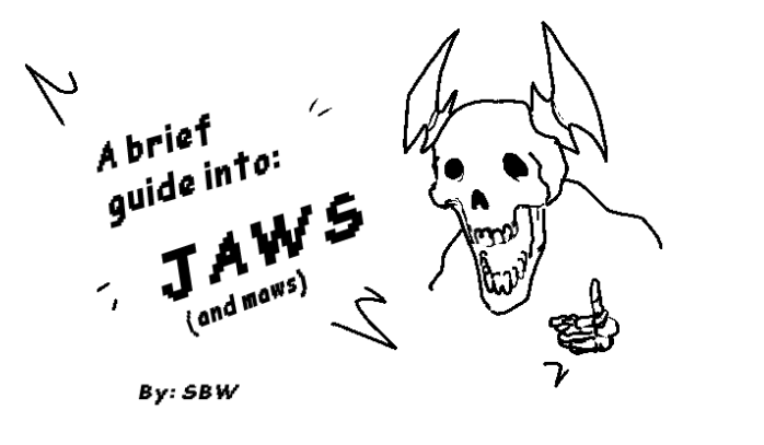 SatanbutWorse's tweet photo. A very short guide into how I do my jaws and maws!!

(A thread🧵)

1/5 https://t.co/XjYCPwkSRP