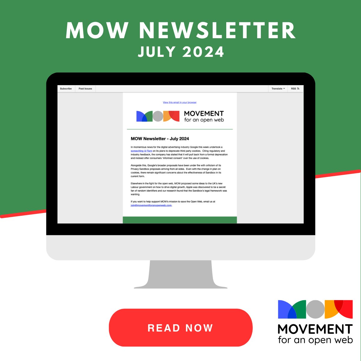 Movement for an Open Web tweet media