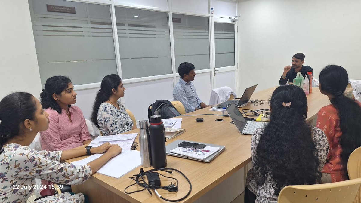 KMC, Mangalore Alum Dr Dayasagar currently at Giannarelli Lab (New York Medical School, USA) on his recent visit to KMC, Mangalore addressed our MSc students. He spoke on academics, stressed on research and enlightened them on various competitive exams after their postgraduation.
