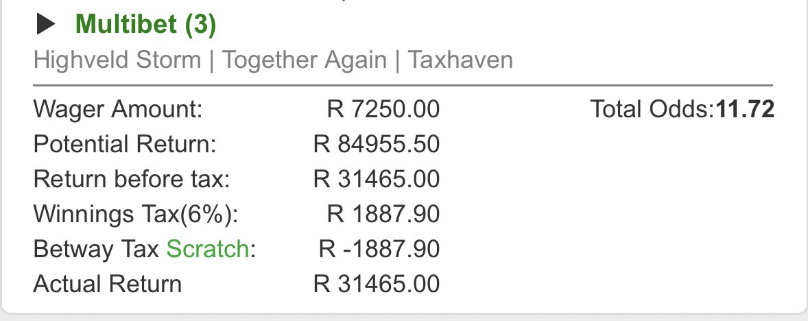 AashishRamnunan's tweet image. VAAL/Durbanville- 25/07/24 

We CLEANED UP BIG TIME this week! ⚡️
Tipped Massive odds, big performance. 30k banked. 

Big performance in the UK today too ⚡️

We have another BIG ODDS day at Fairview tomorrow. Then we have PRE DRINKS at Turrffontein Saturday and then the MAIN MEAL…