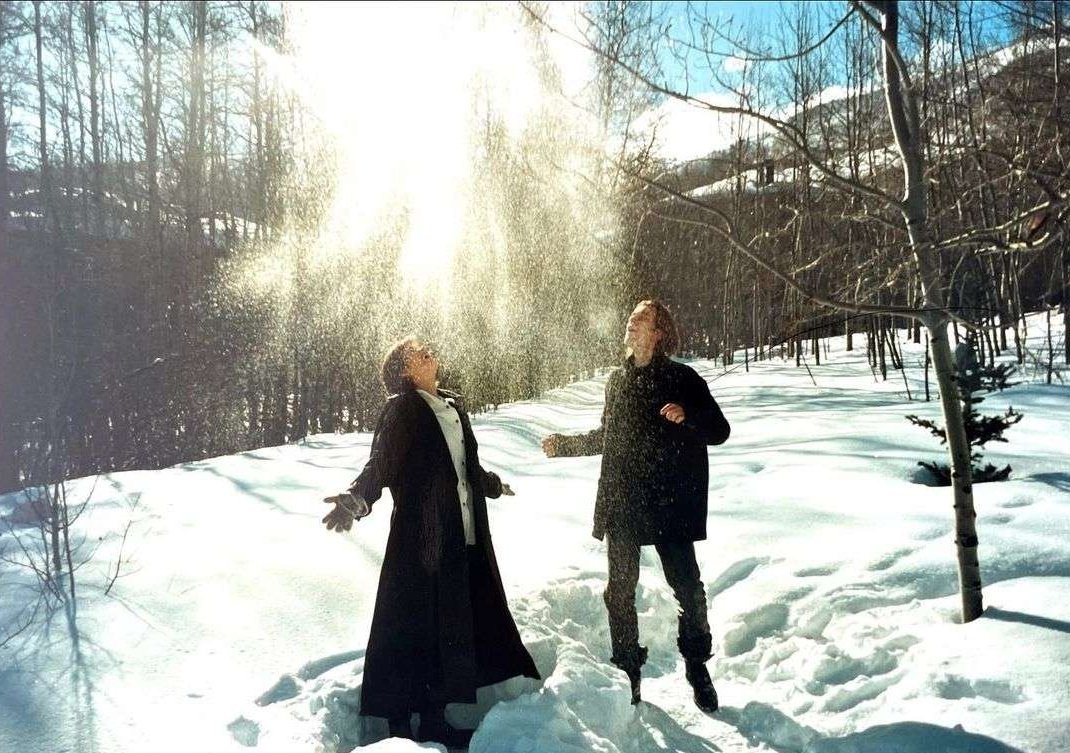 EwanDaily's tweet photo. Ewan &amp; Kerry Fox at the 1994 Sundance Film Festival ❄️ https://t.co/vCXP14jr75