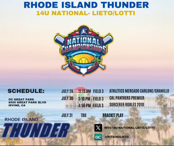 RITG 16u National Lieto/Lotti (@ritg16ulieto) on Twitter photo Season comes to a close this weekend...wheels up ✈️ to Cali for the biggest and best of them all...<a href="/PGFnetwork/">PGF</a> Nationals!!! Come see these future studs compete! <a href="/Frank_Lieto/">Frank Lieto</a> <a href="/thunderjam134/">dave lotti</a> <a href="/LucasJ401/">Lucas J Arnold</a> Season comes to a close this weekend...wheels up ✈️ to Cali for the biggest and best of them all...<a href="/PGFnetwork/">PGF</a> Nationals!!! Come see these future studs compete! <a href="/Frank_Lieto/">Frank Lieto</a> <a href="/thunderjam134/">dave lotti</a> <a href="/LucasJ401/">Lucas J Arnold</a>