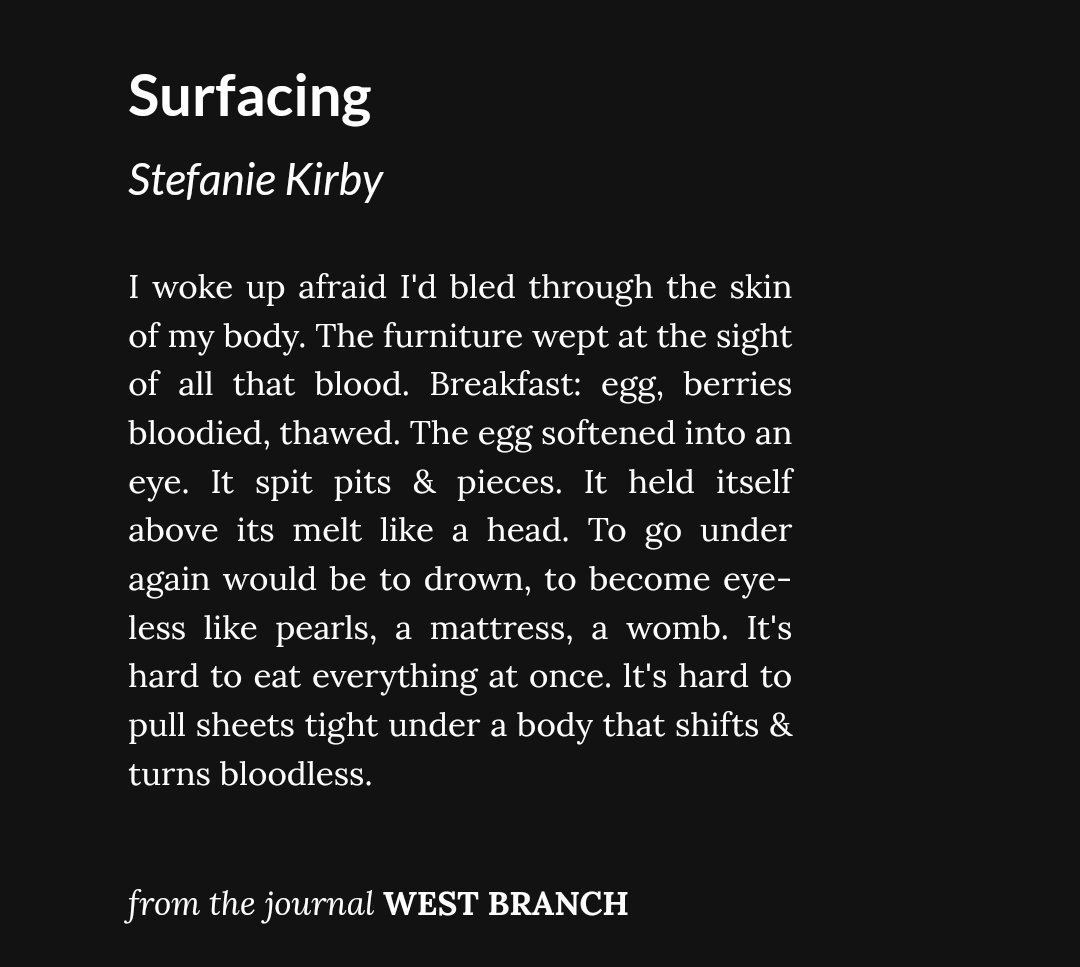 a <a href="/MsStefanieKirby/">Stefanie Kirby</a> stunner in <a href="/Poetry_Daily/">Poetry Daily</a> the other day!!