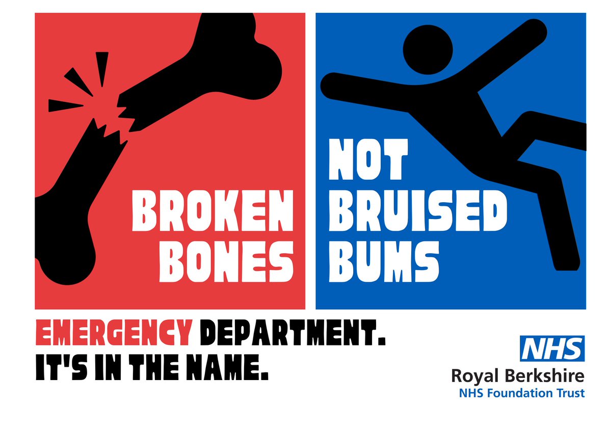 🚨Coming to the Emergency Department is serious – and should only be used for people with life-threatening emergencies.
Think before coming to the Emergency Department – and if you’re not sure whether to go then please use 111.nhs.uk
