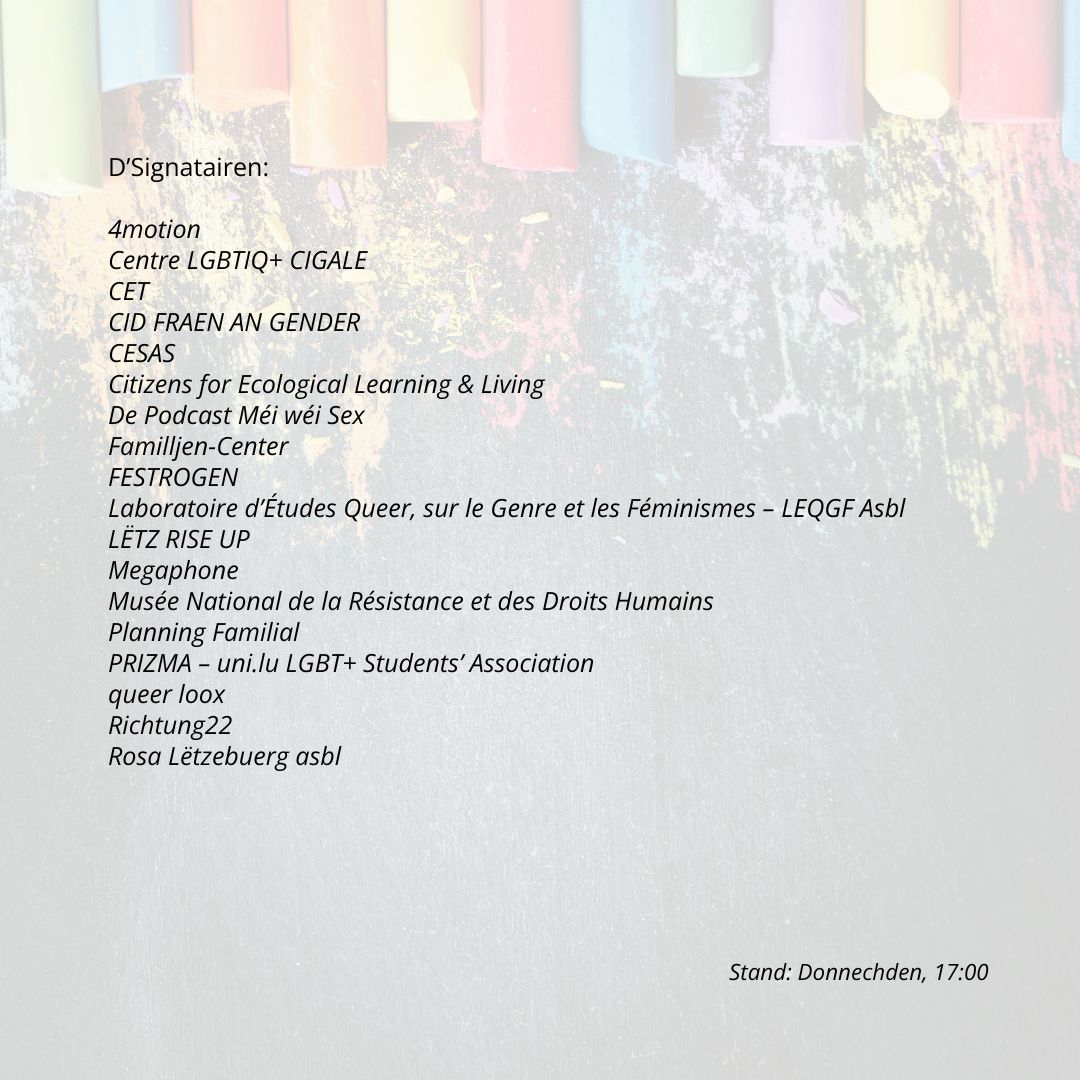 Rosa Lëtzebuerg tweet media